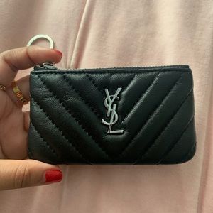 YSL key pouch